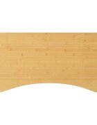 vidaXL Deska psacího stolu 110 x 55 x 4 cm bambus