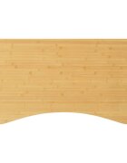 vidaXL Deska psacího stolu 110 x 60 x 25 cm bambus
