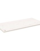 vidaXL Deska psacího stolu bílá 100 x 60 x 25 cm masivní borové dřevo