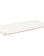 vidaXL Deska psacího stolu bílá 110 x 55 x 25 cm masivní borové dřevo