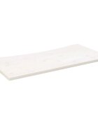 vidaXL Deska psacího stolu bílá 110 x 55 x 25 cm masivní borové dřevo