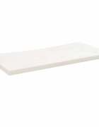 vidaXL Deska psacího stolu bílá 80 x 40 x 25 cm masivní borové dřevo