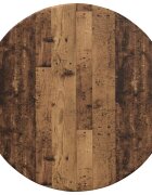 vidaXL Deska stolu Ø 40 x 15 cm Kulatý Kompozitní dřevo Staré dřevo