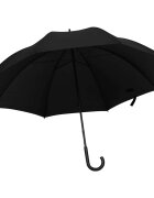 vidaXL Deštník černý 130 cm