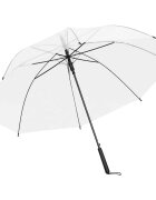 vidaXL Deštník průhledný 107 cm