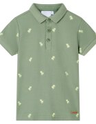 vidaXL Dětská polokošile khaki 140