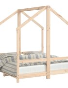 vidaXL Dětská postel 2x (70 x 140) cm masivní borové dřevo