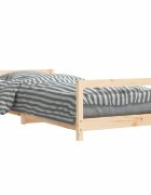 vidaXL Dětská postel 80 x 200 cm masivní borové dřevo