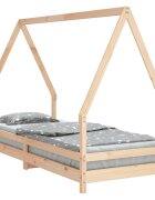 vidaXL Dětská postel 80 x 200 cm masivní borové dřevo