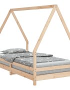 vidaXL Dětská postel 90 x 190 cm masivní borové dřevo