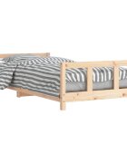 vidaXL Dětská postel 90 x 200 cm masivní borové dřevo