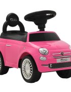 vidaXL Dětské autíčko Fiat 500 růžové