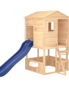vidaXL Dětské hřiště na zahradu masivní jedlové dřevo