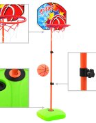 vidaXL Dětský basketbalový koš s míčem