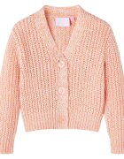vidaXL Dětský pletený cardigan mix růžové 104
