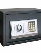 vidaXL Digitální trezor se zámkem Tmavě šedá 35 x 25 x 25 cm Ocel