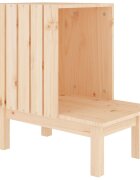 vidaXL Domeček pro kočky 60 x 36 x 60 cm masivní borové dřevo