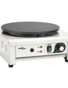 vidaXL Elektrický palačinkovač s výsuvným zásobníkem 40 cm 3000 W