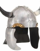 vidaXL Fantasy vikingská přilba pro LARPy stříbrná ocel