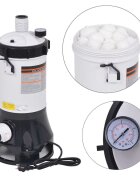 vidaXL Filtrační čerpadlo pro bazény 185 W 44 m³/h