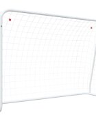 vidaXL Fotbalová branka se sítí bílá 214x75x152 cm ocel a polyester
