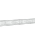 vidaXL Gabion s drátem 35 mm a síťkou 5x10 cm 550x100x50 cm