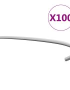 vidaXL Gabionová táhla 100 ks pozinkovaná ocel 20 cm