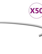 vidaXL Gabionová táhla 50 ks pozinkovaná ocel 20 cm