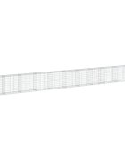 vidaXL Gabionový koš s víkem 1 100 x 50 x 100 cm pozinkované železo