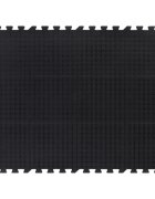 vidaXL Gumová podlahová dlaždice černá 12 mm 90 x 120 cm