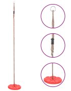 vidaXL Houpací talíř 200 cm červený