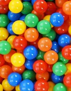 vidaXL Hrací míčky 1 000 ks vícebarevné