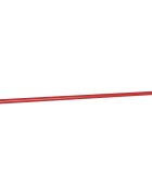 vidaXL Hrazdová tyč 125 cm ocelová červená