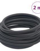 vidaXL Hybridní vzduchová hadice černá 06" 2 m pryž a PVC