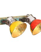 vidaXL Industriální nástěnná lampa vícebarevná 45 x 25 cm E27