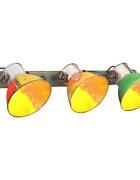 vidaXL Industriální nástěnná lampa vícebarevná 65 x 25 cm E27