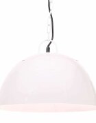 vidaXL Industriální vintage závěsné svítidlo 25 W bílé 41 cm E27