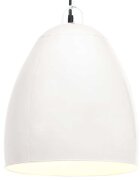 vidaXL Industriální závěsné svítidlo 25 W bílé kulaté 42 cm E27