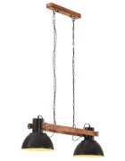 vidaXL Industriální závěsné svítidlo 25 W černé 109 cm E27