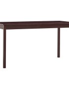vidaXL Jídelní stůl tmavě hnědý 140 x 70 x 73 cm borové dřevo