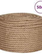 vidaXL Jutové lano 50 m dlouhé 14 mm silné