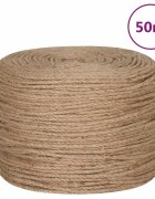 vidaXL Jutové lano 50 m dlouhé 8 mm silné
