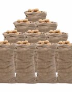 vidaXL Jutové pytle 10 ks 65 x 135 cm 100% juta 220 g/m²