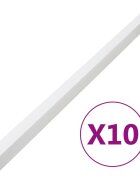 vidaXL Kabelová lišta 50 x 25 mm 10 m PVC