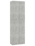 vidaXL Kancelářská skříň betonově šedá 60x32x190 cm kompozitní dřevo