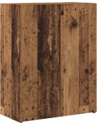 vidaXL Kancelářská skříň Staré dřevo 70 x 32 x 77.5 cm