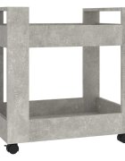 vidaXL Kancelářský kontejner betonově šedý 60x45x60cm kompozitní dřevo