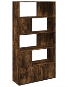 vidaXL Knihovna kouřový dub 100 x 36 x 189 cm kompozitní dřevo