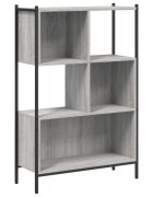vidaXL Knihovna šedá sonoma 72 x 28 x 109 cm kompozitní dřevo