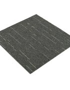 vidaXL Kobercová dlaždice Pruhovaná světle zelená 50 x 50 cm 4 ks